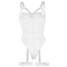 SUBBLIME - ORSACCHIOTTO CON DETTAGLIO REGGISERA PETTO BIANCO L/XL