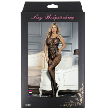 QUEEN LINGERIE - BODYSTOCKING AVEC OUVERTURE FLEUR S/L