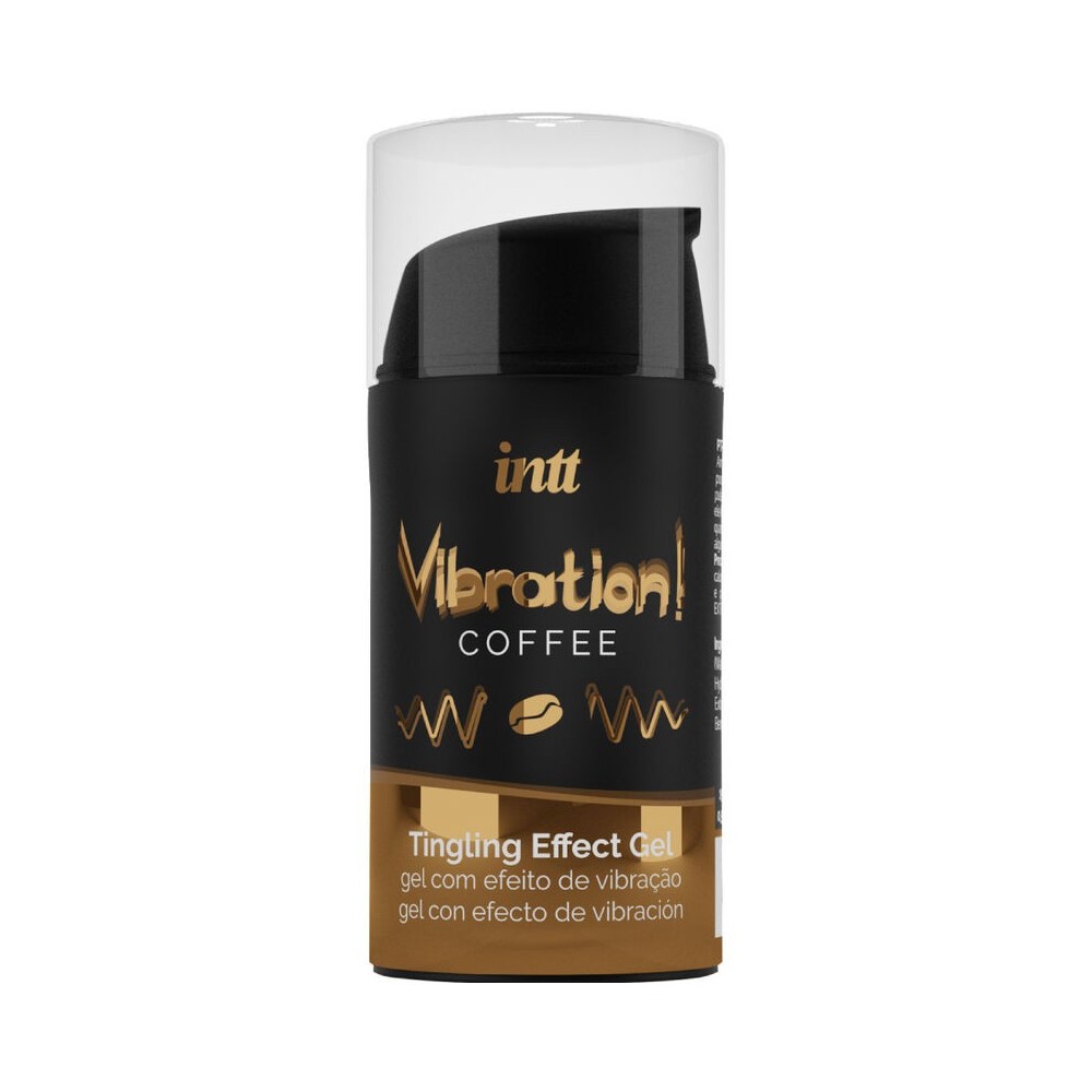 INTT - POWERFUL INTIMATE STIMULANT LIQUID VIBRATING GEL COFFEE 15ML