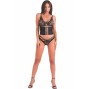 LIVCO CORSETTI FASHION - CINEX ATLANTIN LC 90704 CONJUNTO DE TRÊS PEÇAS PRETO L/XL