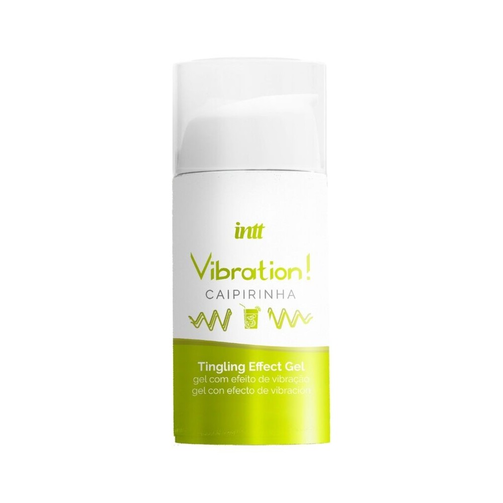 INTT - PODEROSO ESTIMULANTE ÍNTIMO CAIPIRINHA GEL VIBRADOR LÍQUIDO 15 ML