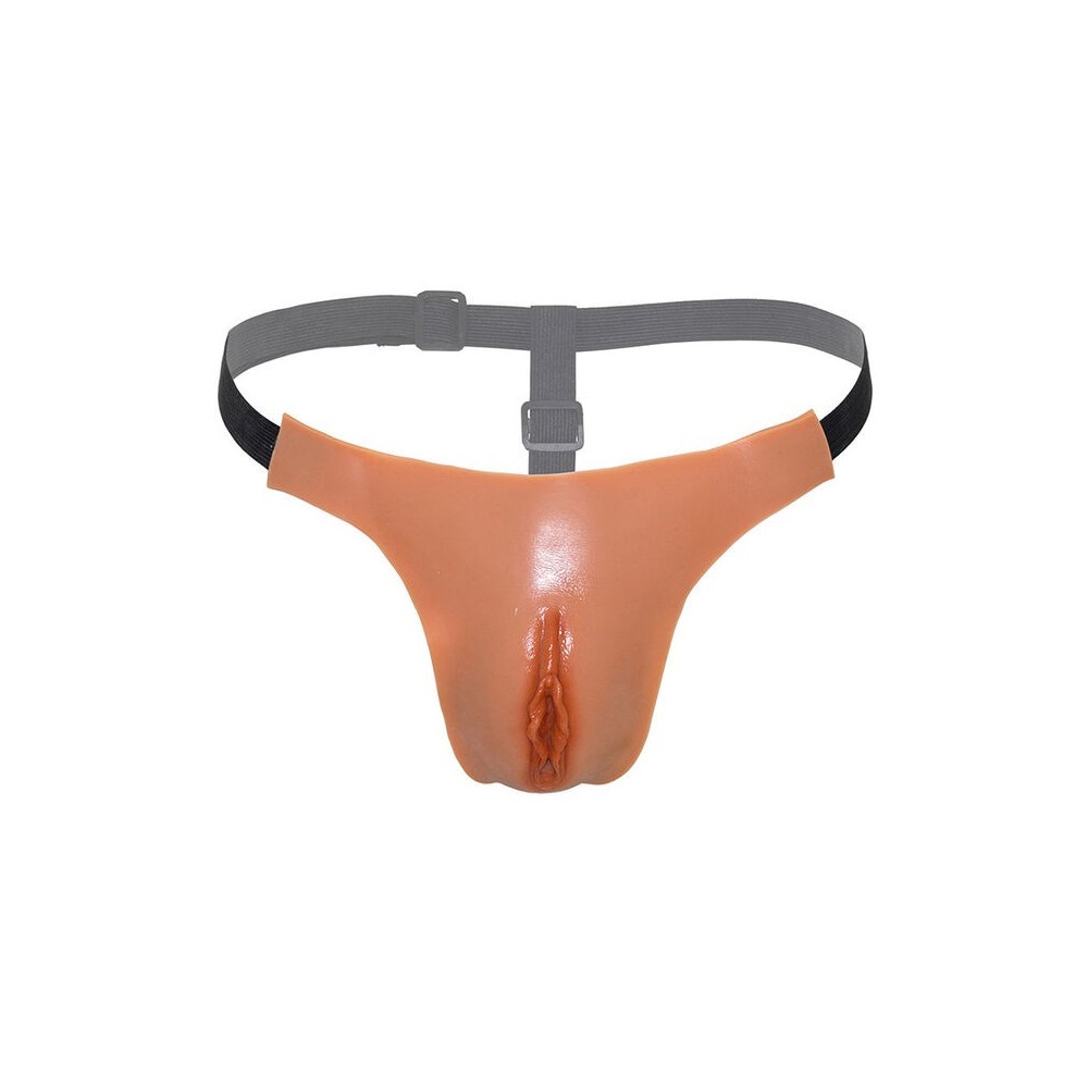 VERBORGENES VERLANGEN - ALTER EGO VERSTELLBARE OFFENE VAGINA STRING FLEISCH