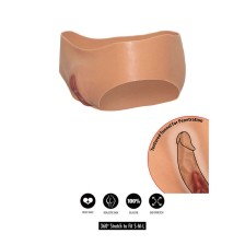 VERBORGENE BEGIERDE - ALTER EGO OFFENE VAGINA BRIEF HOHE TAILLEN FLEISCH