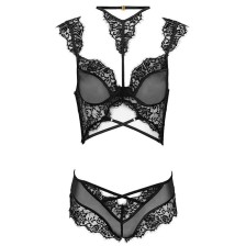 LIVCO CORSETTI FASHION - PALMENOM LC 90614 BH + HÖSCHE SCHWARZ