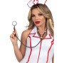 LEG AVENUE - FANTASIA DE ENFERMEIRA-CHEFE BRANCA M/G