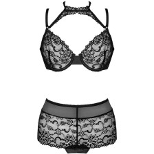 LIVCO CORSETTI FASHION - COLEO LINERA FOR THE SENSES BRA + CALA PRETA