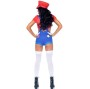 LEG AVENUE - COSTUME SEXY MARIO BROS ROSSO/BLU M
