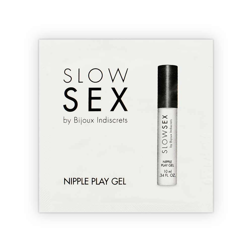 BIJOUX INDISCRETS - SLOW SEX NIPPLE STIMULATING GEL NIPPLE PLAY SINGLE DOSE GEL 6 ML