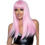 LEG AVENUE - LONG STRAIGHT BANG WIG PINK