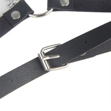 SUBBLIME - HARNAIS CEINTURE CUIR NOIR TAILLE UNIQUE