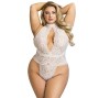 SUBBLIME - 953850 BODY DENTELLE BLANC S/M