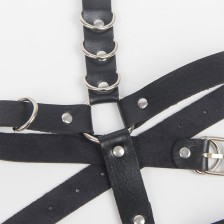 SUBBLIME - GARTER HARNESS WITH RINGS ONE SIZE