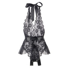 SUBBLIME - 930882 SEXY BODY WITH RUFFLES BLACK L/XL