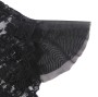 SUBBLIME - 930882 SEXY BODY WITH RUFFLES BLACK L/XL