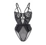 SUBBLIME - 954055 BODY SEXY IN PIZZO NERO S/M