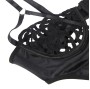SUBBLIME - 954055 SEXY LACE BODYSUIT BLACK S/M