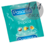 PASANTE - CONDOMS TROPICAL FLAVORS 144 UNITS