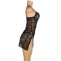 SUBBLIME - 954185 BABYDOLL DE RENDA COM ALÇAS AJUSTÁVEIS PRETO S/M