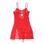 SUBBLIME - 954208 BABYDOLL DE RENDA COM ALÇAS AJUSTÁVEIS VERMELHO S/M