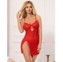 SUBBLIME - 954215 SPITZEN-BABYDOLL MIT VERSTELLBAREN TRÄGERN ROT L/XL