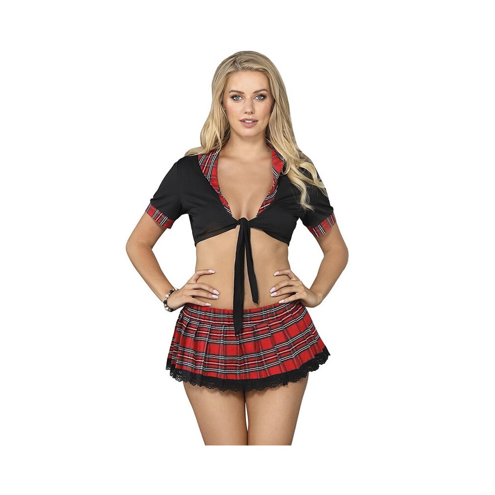 SUBBLIME - COSTUME SEXY SCUOLA CON TOP S/M