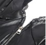 SUBBLIME - 955458 BODY FERMETURE ÉCLAIR EN CUIR NOIR S/M