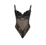 SUBBLIME - 955618 BODYSUIT DE RENDA COM FECHO DE BAIXO PRETO S/M