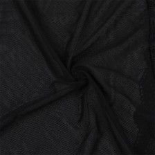 SUBBLIME - ROBE EN TISSU TRANSPARENT AVEC DÉTAIL DENTELLE NOIR L/XL