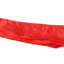 SUBBLIME - ROBE EN TISSU TRANSPARENT DÉTAIL DENTELLE ROUGE L/XL