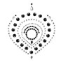 BIJOUX - INDISCRETS FLAMBOYANT BLACK&SILVER