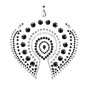 BIJOUX - INDISCRETS FLAMBOYANT NOIR & ARGENT