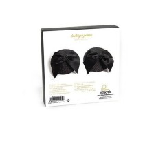 BIJOUX INDISCRETS - BURLESQUE SHINY NIPPLE COVERS WITH BOW