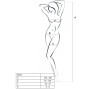 PASSION - WOMAN BS031 BODYSTOCK BRANCO TAMANHO ÚNICO
