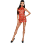 ME-SEDUCE - GWEN DRESS BARE BACK RED L/XL