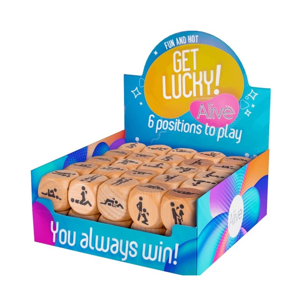 ALIVE - GET LUCKY DICE BOX 6 POSIZIONI 50 UNIT