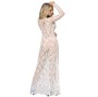 SUBBLIME - DRESSES ROBE LONGUE MANCHES LONGUES BLANC S / M