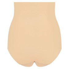 BYE-BRA - CINTO SEM EMENDA ESTILO PANTIES BEIGE TAMANHO S