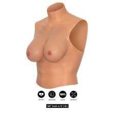 HIDDEN DESIRE - ALTER EGO WEARABLE BREAST SHIRT D-CUP FLESH