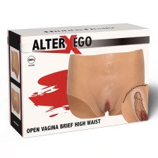 HIDDEN DESIRE - ALTER EGO OFFENER VAGINA-SLIP MIT HOHER TAILLE, FLEISCH