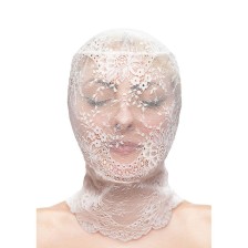 NS NOVELTIES - FETISH & FASHION SPITZENMASKE WEISS