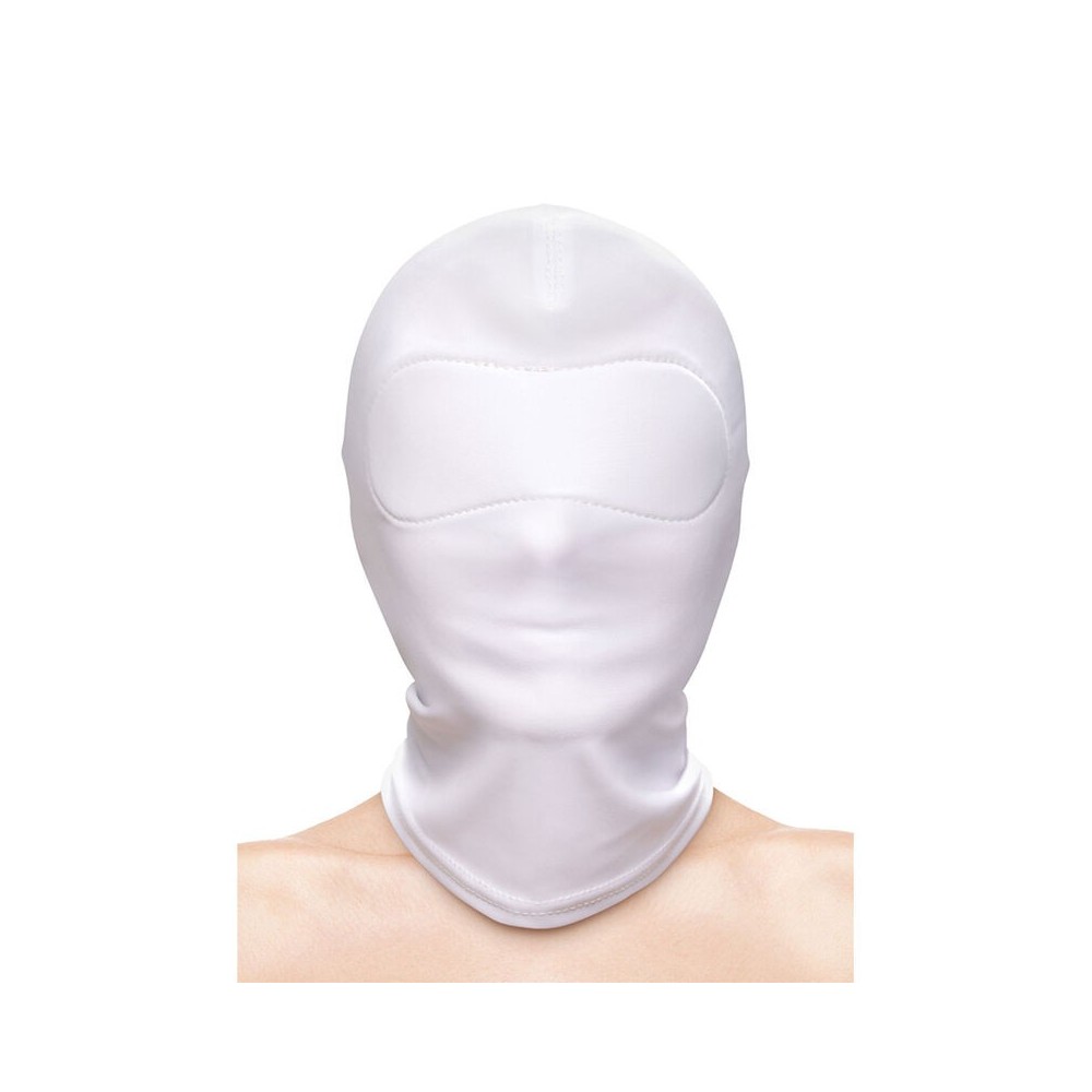 NS NOVELTIES - FETISH & FASHION GESCHLOSSENE MASKE NYLON WEISS