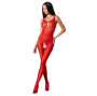 PASSION - WOMAN BS078 BODYSTOCKING EINE GRÖSSE ROT