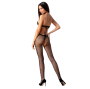 PASSION - WOMAN BS080 BODYSTOCKING NERO TAGLIA UNICA