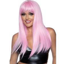 LEG AVENUE - LONG STRAIGHT BANG WIG PINK