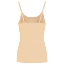 BYE-BRA - LIGHT CONTROL CAMISETA INVISÍVEL BEIGE TAMANHO S