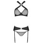PASSION - SET AMANDA IN PELLE ECOLOGICA S/M