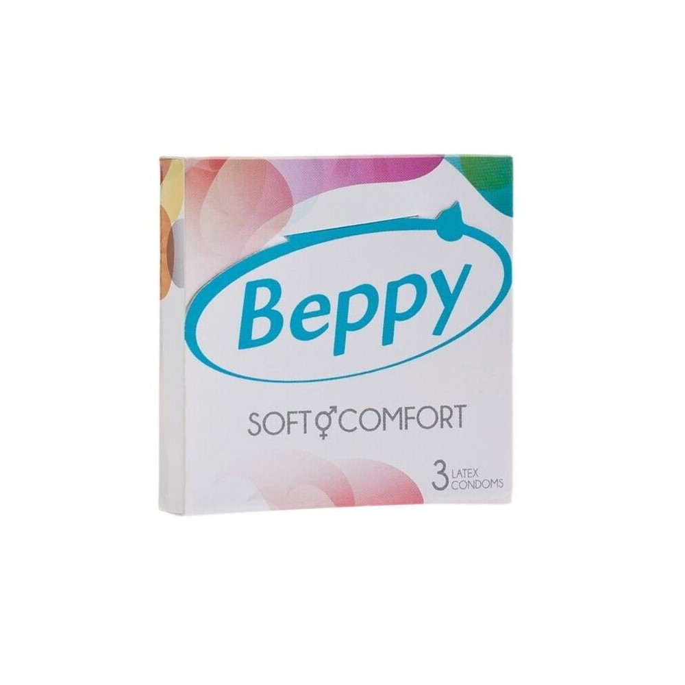 BEPPY - DOUX ET CONFORT 3 PRÉSERVATIFS