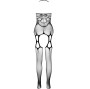 PASSION - COLLEZIONE ECO BODYSTOCKING ECO BS002 BIANCO