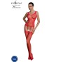 PASSION - BODYSTOCKING ECO COLLECTION ECO BS007 ROUGE