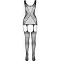 PASSION - COLLEZIONE ECO BODYSTOCKING ECO BS007 BIANCO